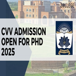 CVV Admission Open For PhD 2025
